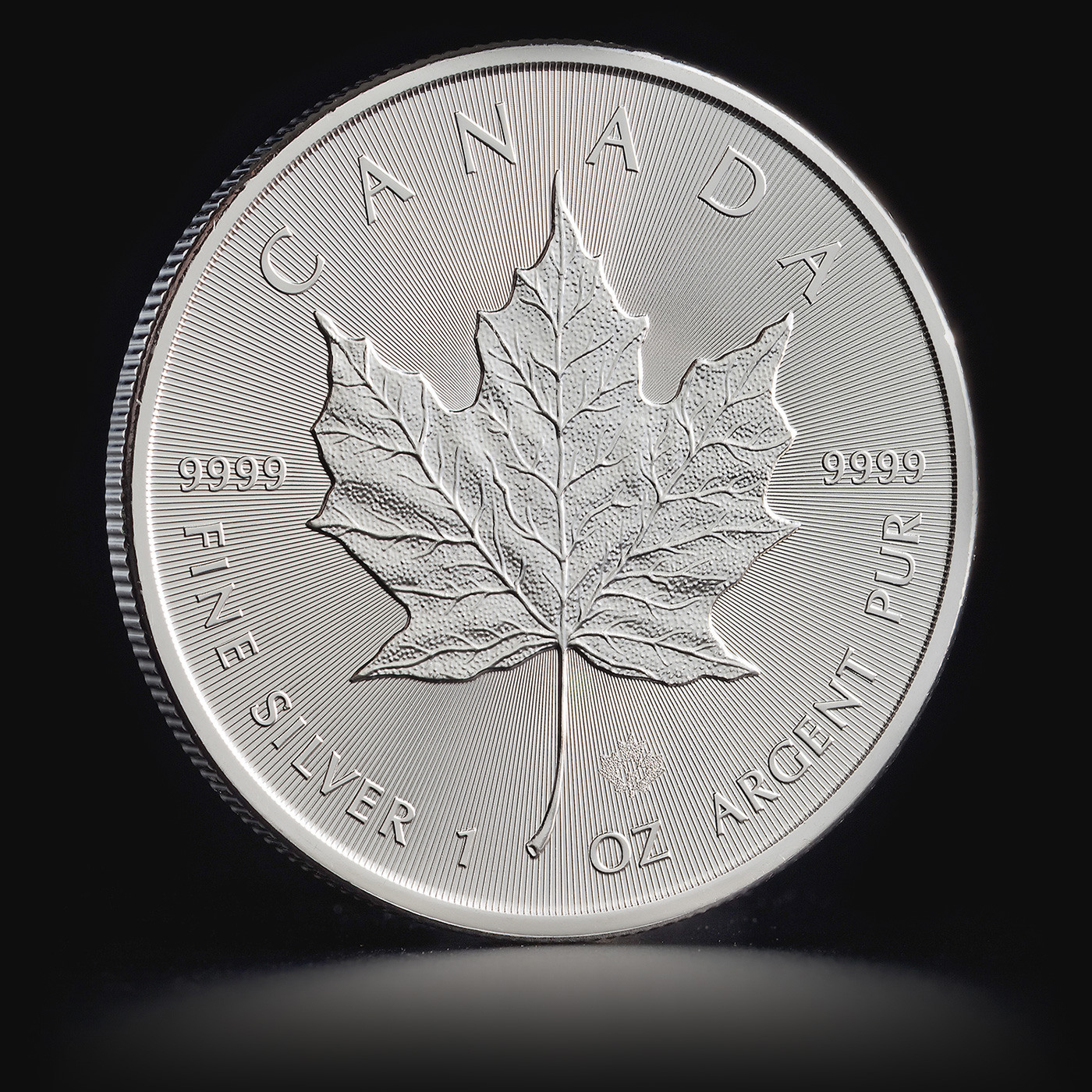 1oz Canadian Maple Leaf Silver Coin 2023 - Tavex Bullion