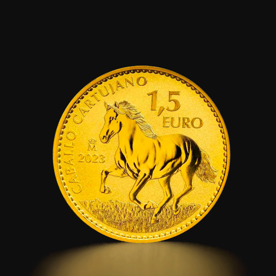 1 oz Carthusian Horse Gold Coin | Tavex Lithuania