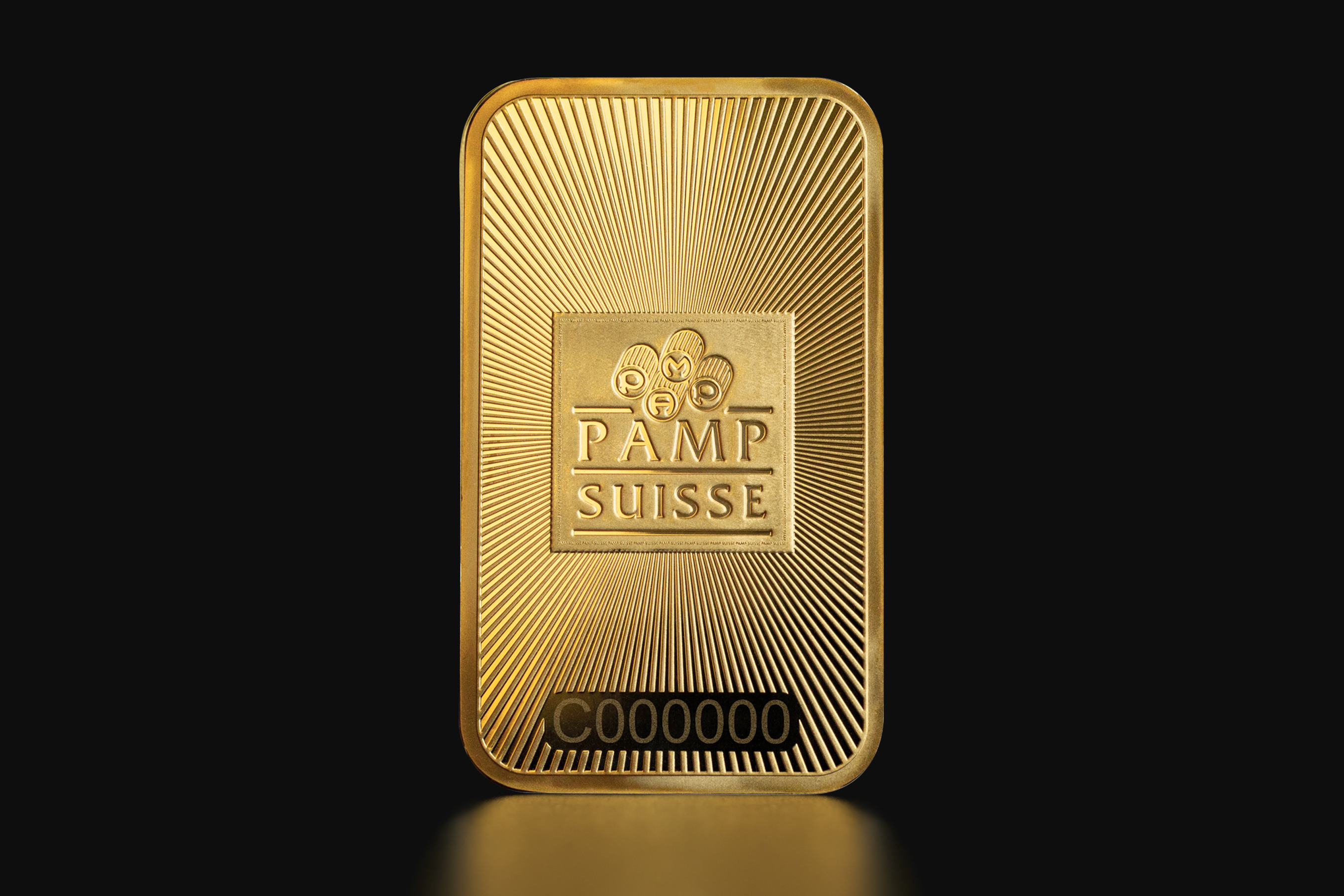 1oz PAMP Suisse Gold Bar Tavex Bullion
