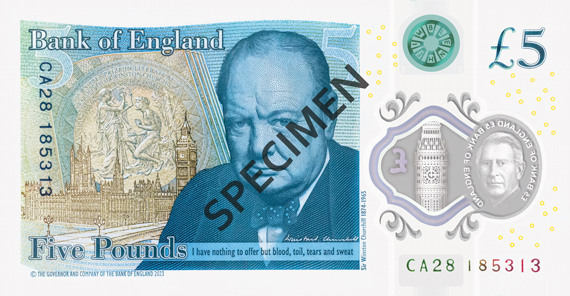 Back of the King Charles III note