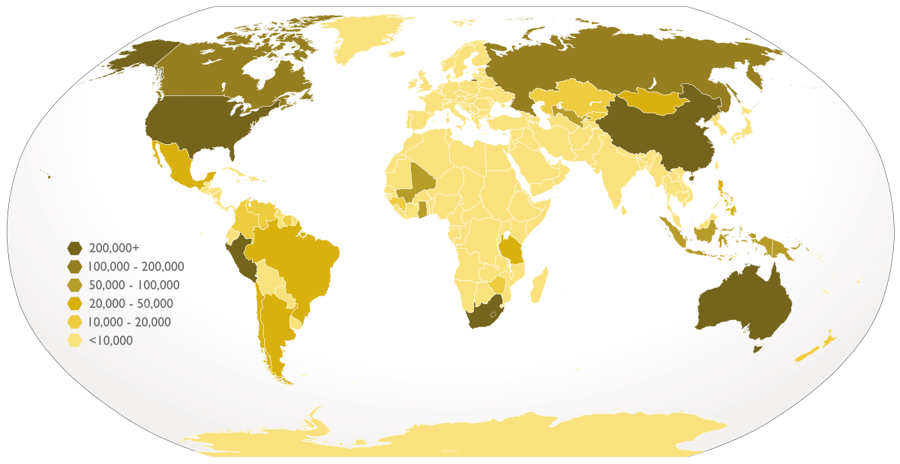 How Much Gold is There in the World? - Tavex United Kingdom